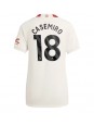 Manchester United Casemiro #18 Ausweichtrikot für Frauen 2023-24 Kurzarm